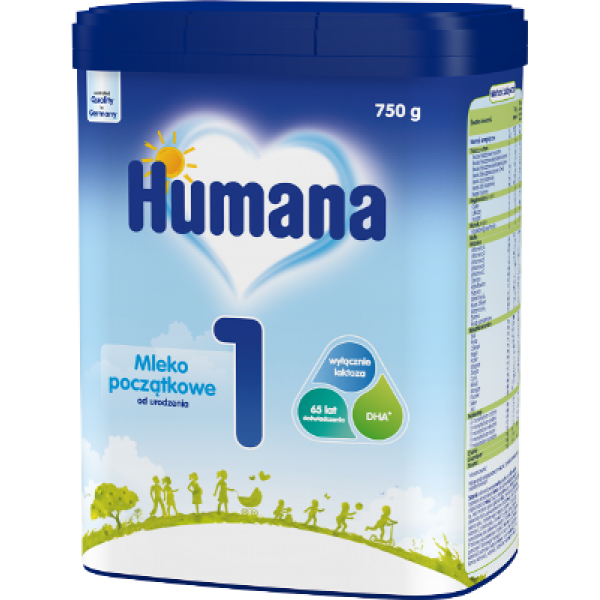 Humana 1 Formula initiala  lapte 750g  TERMEN 08.07.2023